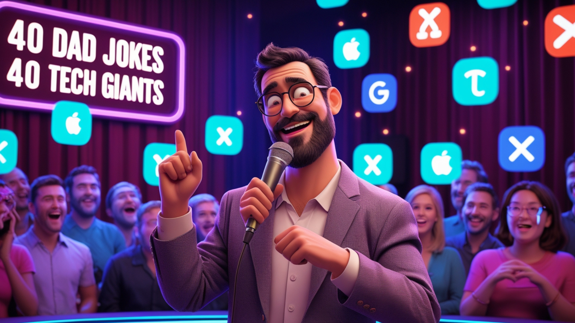 Byte Me: Dad Jokes for the 40 Most Talked About Tech Brands